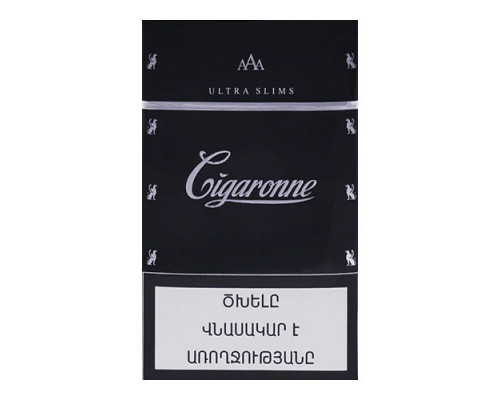 Cigaronne Ultraslims Black (Сигароне Ультраслим Блэк) Нано